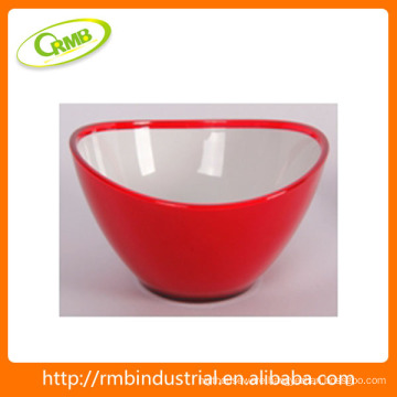 red salad bowl